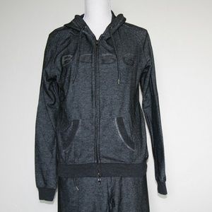 BCBG Capris and Hooded Jacket